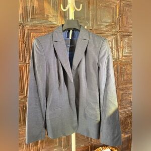 Piazza Sempione Blue cotton blazer